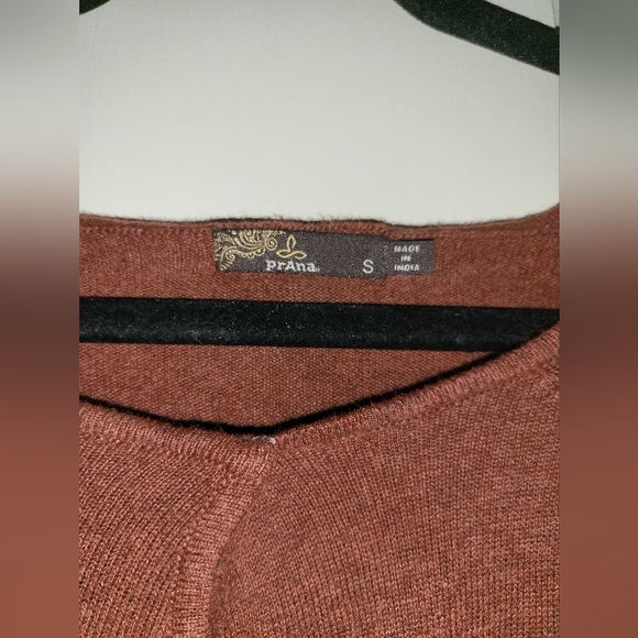 Prana Archer Sweater Dress Size Small Rust Color 🧡🧡🧡 - Picture 2 of 11